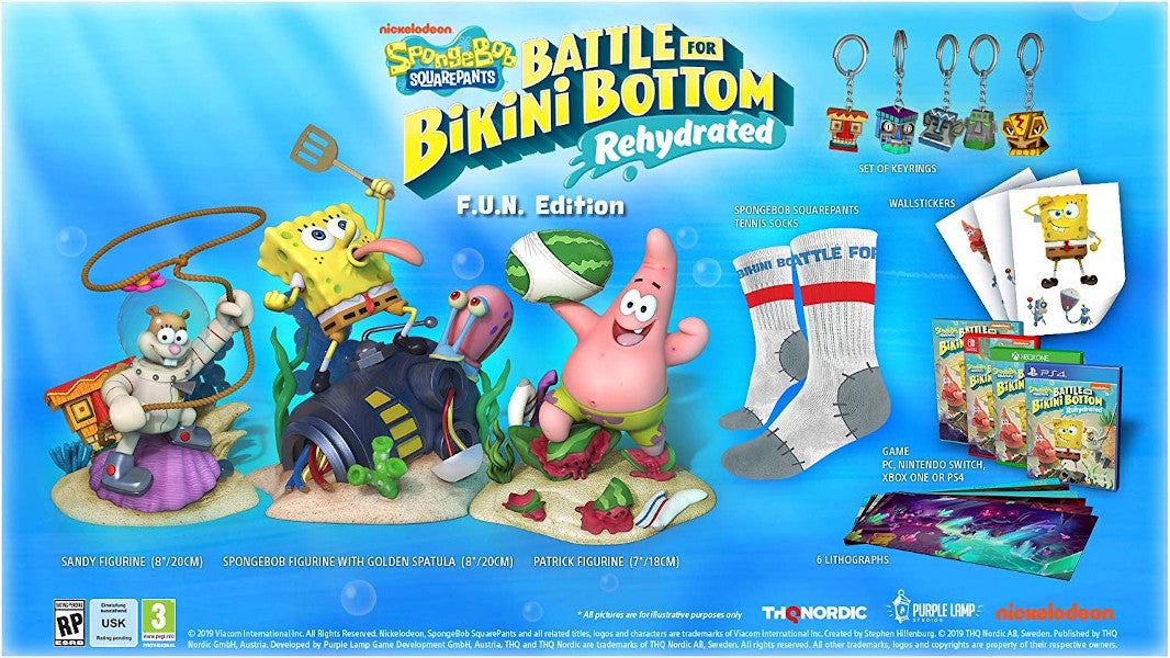 Bob Esponja: Battle For Bikini Bottom Rehydrated F.u.n Edition Nintendo Switch