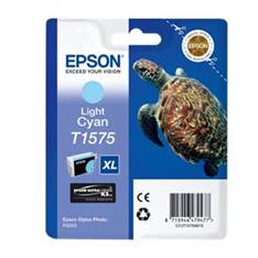 Cartucho tinta epson t157540 cian claro photo r3000 - c13t15754010 - tortuga