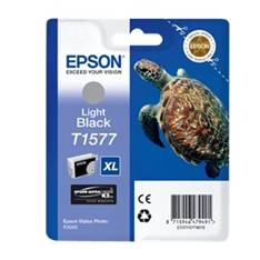 Cartucho tinta epson t157740 gris para epson photo r3000 - c13t15774010 - tortuga