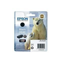 Cartucho tinta epson t262140 negro xl xp - 600 - 605 - 700 - 800 - oso polar