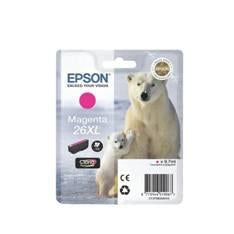 Cartucho tinta epson t263340 magenta xl xp - 600 - 605 - 700 - 800 - oso polar