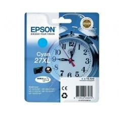 Cartucho tinta epson t271240 27xl cian wf - 3620 - 3460dtwf - dwf - despertador