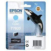 Cartucho tinta epson t760540 cian claro supercolor p600sc - p600 - orca