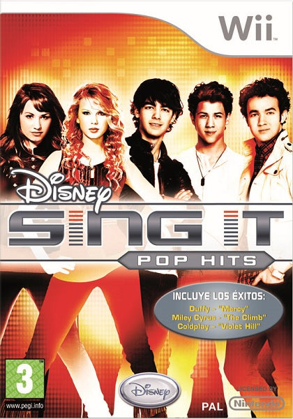 Disney Sing It:pop Hits (selects) (Wii) Nintendo