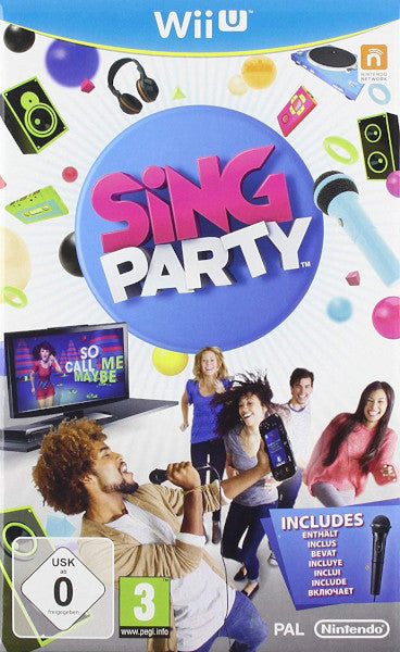 Sing Party + Microfono (Wii U) Nintendo