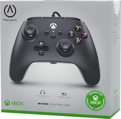 Power A Wired Controller Black (negro) (xbone/pc) (Xbox Series X Mando) Power A