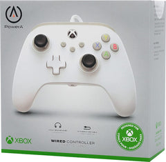 Power A Wired Controller White (blanco) (xbone/pc) (Xbox Series X Mando) Power A