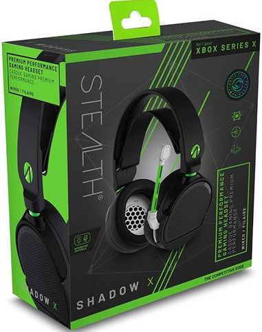 Stealth Stereo Gaming Headset Sp Shadow X Black (negro) (Xbox Series X Cascos) Lamee Software