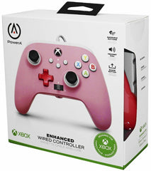 Power A Enhanced Wired Controller Pink (rosa) (xbone/pc) (Xbox Series X Mando) Power A