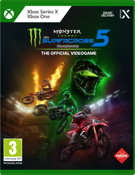 Monster Energy Supercross 5: The Official Videogame (xbone) (Xbox Series X) Plaion