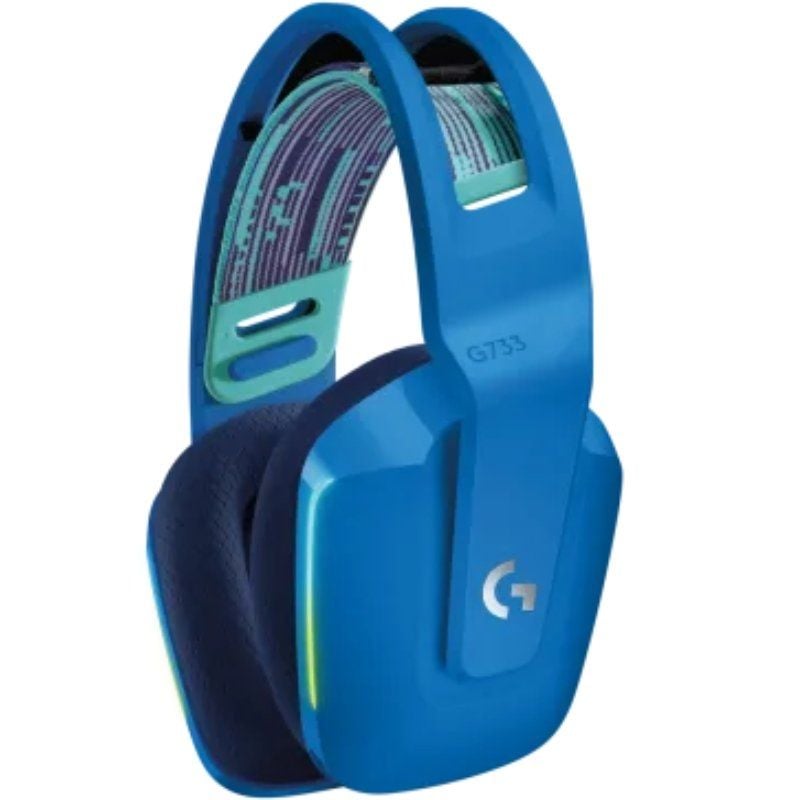 Auriculares Gaming Inalámbricos con Micrófono Logitech G733/ Azules