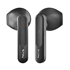 Auriculares Bluetooth NGS rtica Move con estuche de carga/ Autonomía 7h/ Negros