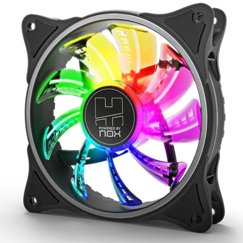 Ventilador Nox A-Fan/ 12cm/ ARGB