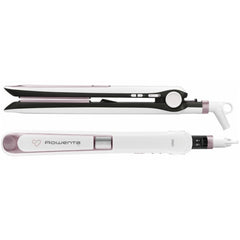 Plancha para el Pelo Rowenta Premium Care 7/7/ Blanca y Rosa