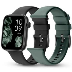 Smartwatch SPC Smartee Duo 2 9650N/ Notificaciones/ Frecuencia Cardíaca/ Negro/ Incluye Correa Extra