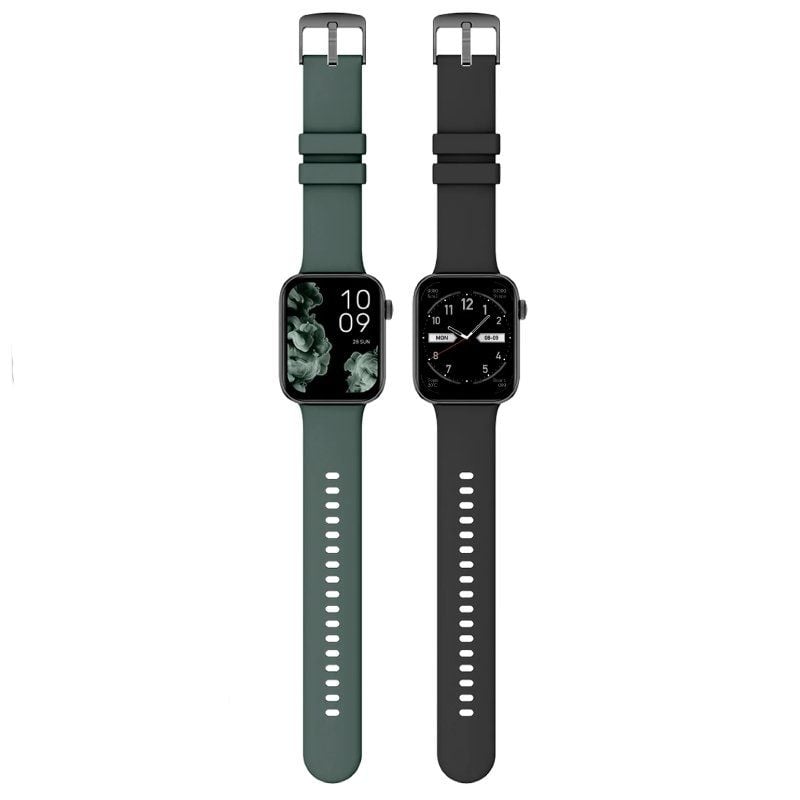 Smartwatch SPC Smartee Duo 2 9650N/ Notificaciones/ Frecuencia Cardíaca/ Negro/ Incluye Correa Extra