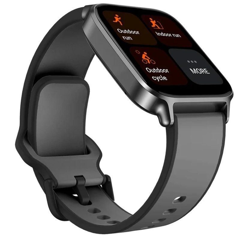 Smartwatch SPC Smartee Duo Pro 9653N/ Notificaciones/ Frecuencia Cardíaca/ GPS/ Negro/ Incluye Correa Extra