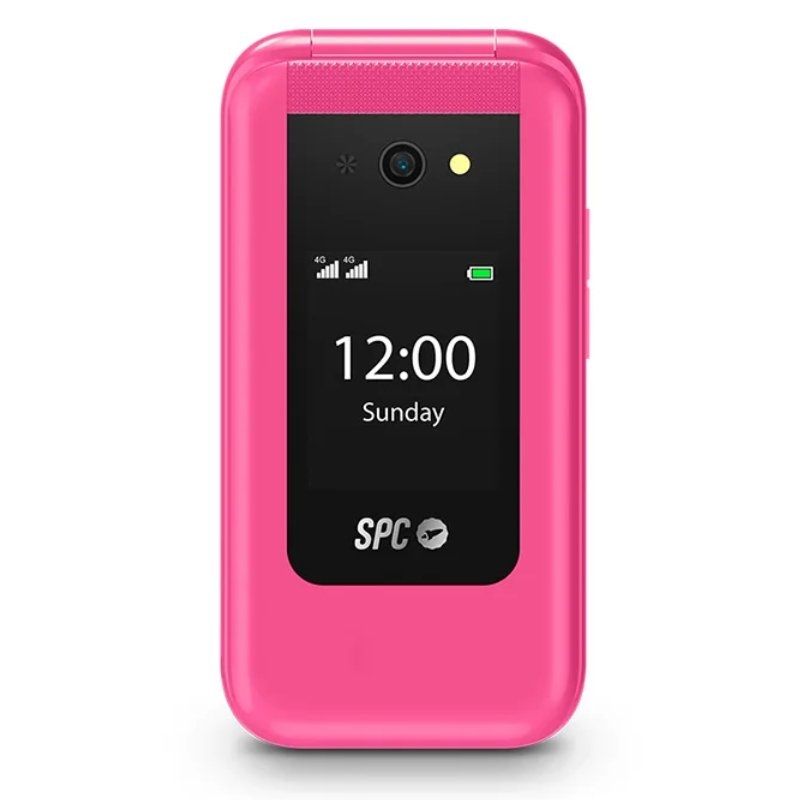 Teléfono Móvil SPC WILD para Personas Mayores/ 4G/ Rosa