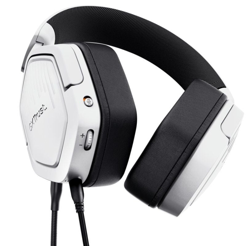 Auriculares Gaming con Micrófono Trust Gaming GXT 492W Carus/ Jack 3.5/ Blancos