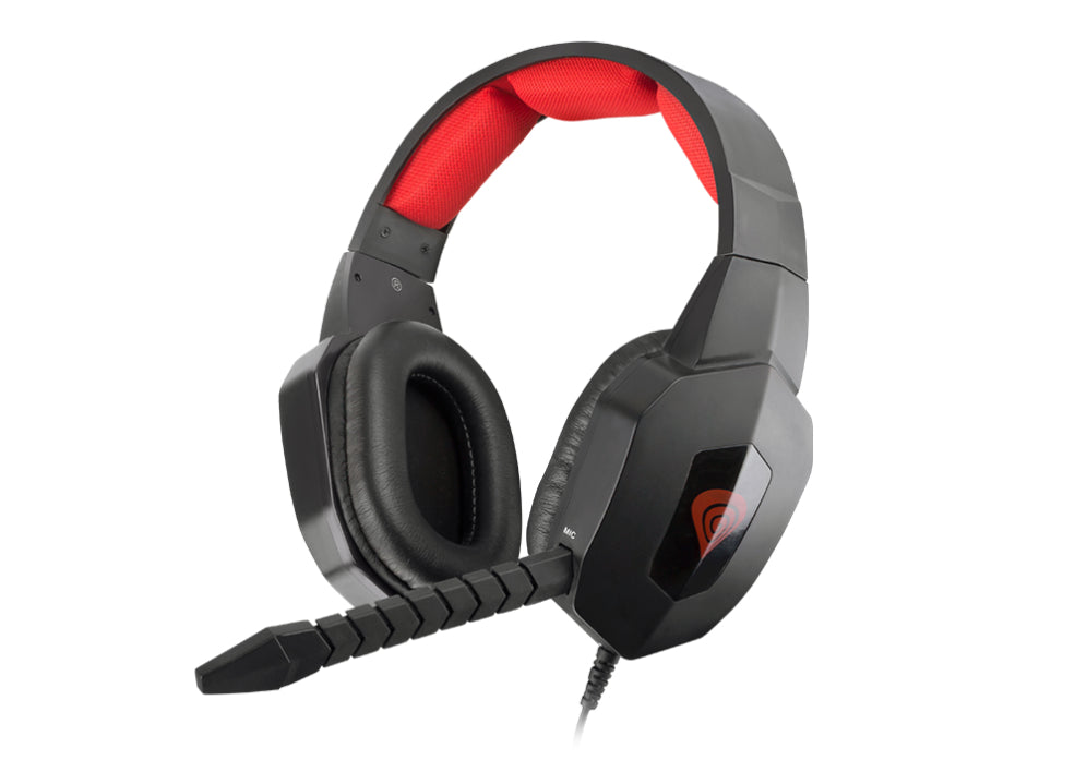 Auriculares Gaming Genesis Argon 400 2.0 Mini Jack Negro-rojo