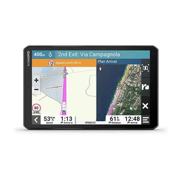 Garmin Camper 895 navegador Fijo 20,3 cm (8") TFT 405 g Negro