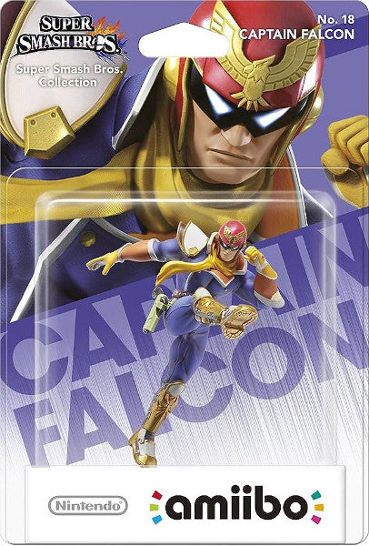 Amiibo S. Smash Bros: Capitan Falcon (imp) (Figura) Nintendo