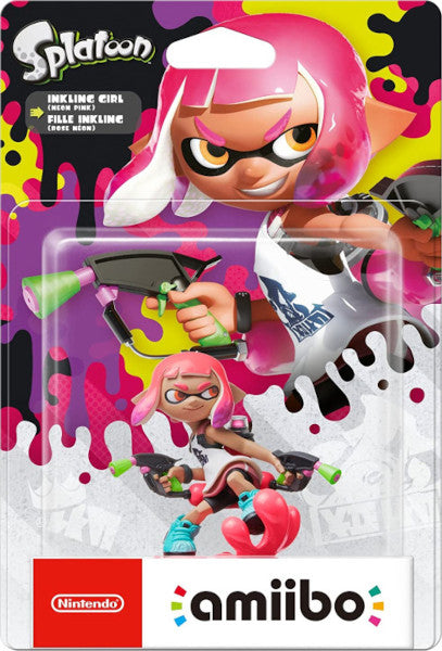 Amiibo Splatoon: Inkling Girl Rosa (imp) (Figura) Nintendo