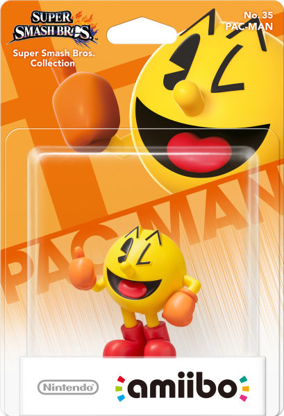 Amiibo S. Smash Bros: Pac-man (imp) (Figura) Nintendo