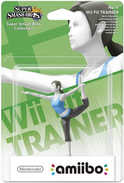 Amiibo S. Smash Bros: Wii Fit Trainer (imp) (Figura) Nintendo