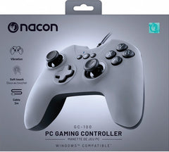 Nacon Pc Controller Gc-100 Grey (gris) (windows 7/8/10) (Mando) Nacon