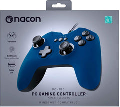 Nacon Pc Gaming Controller Gc-100 Blue (azul) (windows 7/8/10) (Mando) Nacon