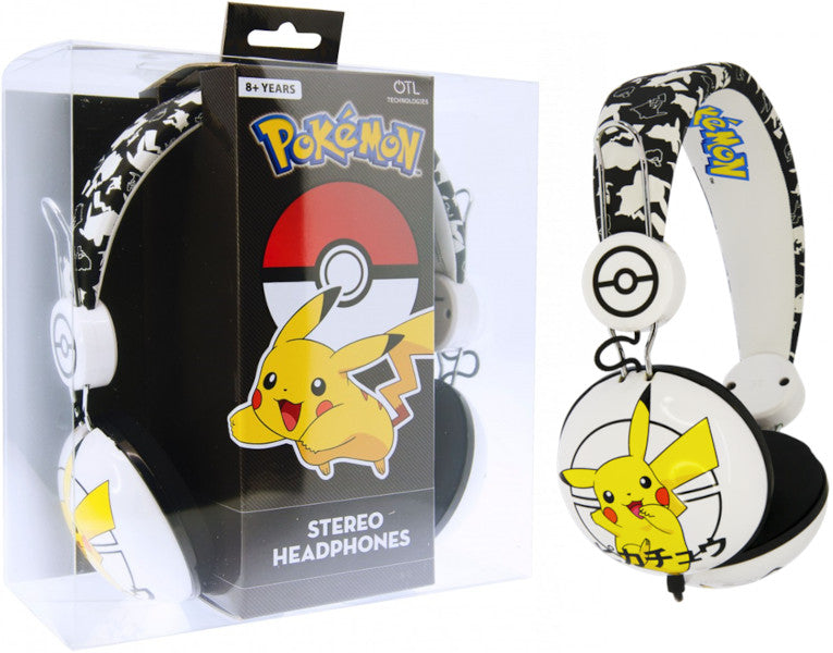 Otl Stereo Headphone Pikachu (ps4/xbox/switch/movil/tablet) (Auriculares) Otl