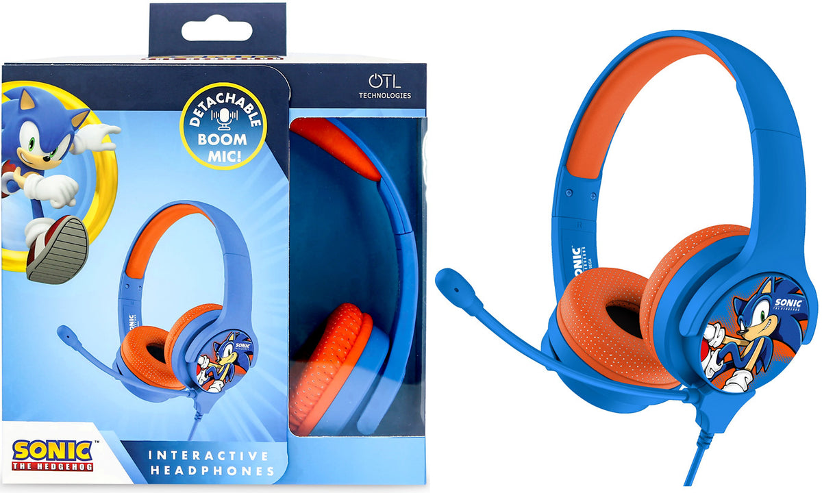 Otl Interactive Headphone Sonic The Hedgehog (consolas/movil/tablet/pc) (Auriculares) Otl