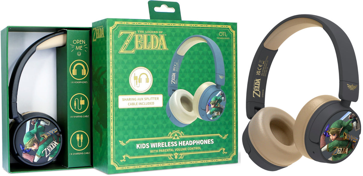 Otl Kids Wireless Bluetooth Headphone Legend Of Zelda (movil/tablet) (Auriculares) Otl