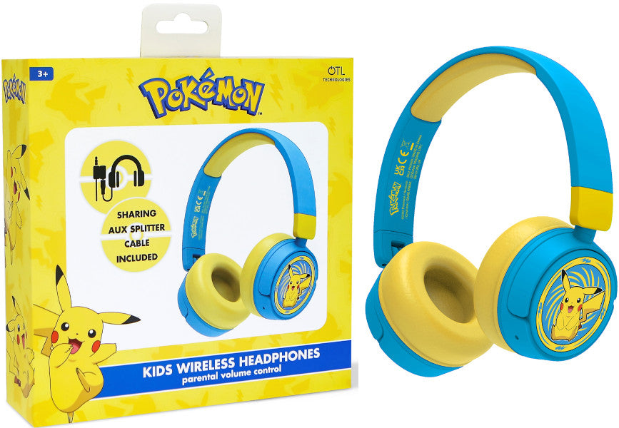 Otl Kids Wireless Bluetooth Headphone Pokemon Pikachu (movil/tablet) (Auriculares) Otl