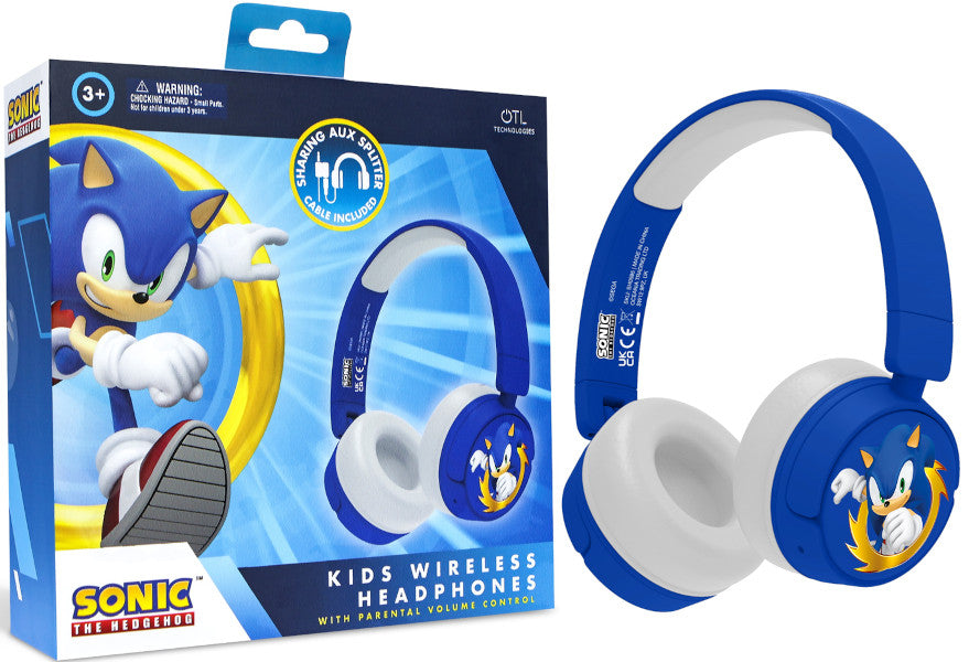 Otl Kids Wireless Headphones Sonic The Hedgehog (consolas/movil/tablet) (Auriculares) Otl