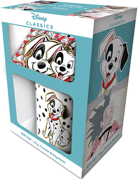 Caja Regalo Disney Classics 101 Dalmatas (incluye: Mug/coaster & Keychain) (Caja regalo)