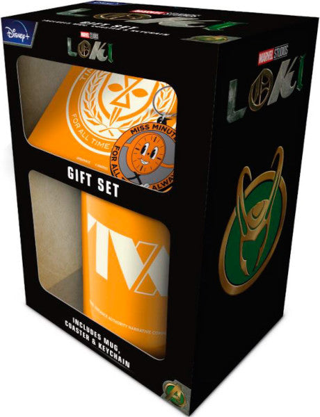 Caja Regalo Marvel Loki (incluye: Mug/coaster & Keychain) (Caja regalo)