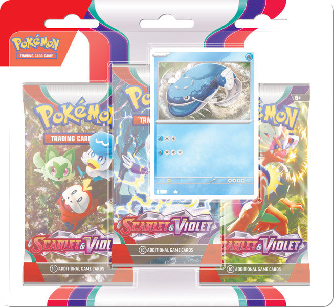 Pokemon Trading Card Game Scarlet & Violet Sv2 Pack De 3 Sv1 (eng) (Cartas)