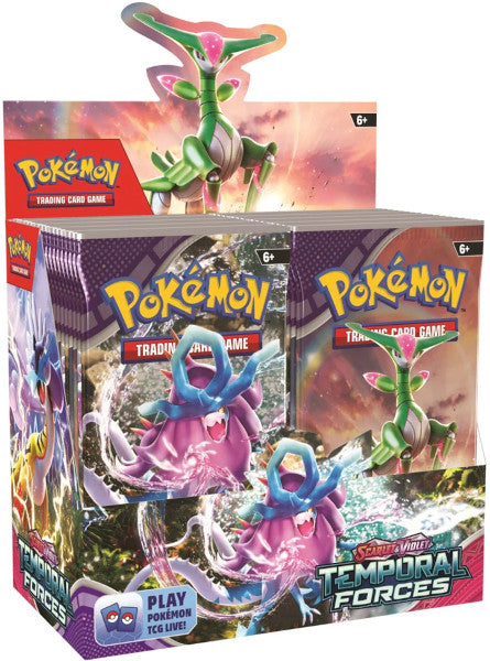 Pokemon Trading Card Game Booster Scarlet & Violet Temporal Forces (eng) (Cartas)