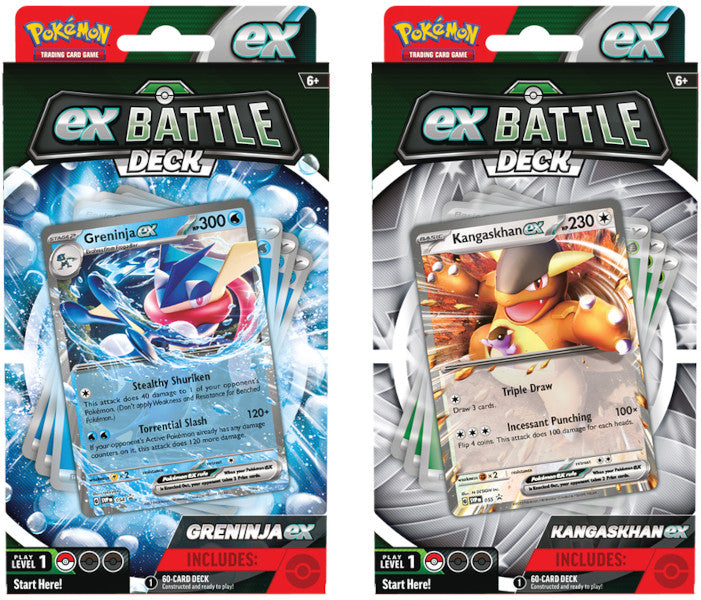 Pokemon Trading Card Game Pokemon Go Ex Battle Deck (kangaskhan Ex/ Greninja Ex) (eng) (Cartas)