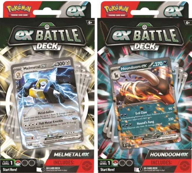 Pokemon Trading Card Ex Battle Deck Melmetal / Houndoom (eng) (Cartas)