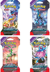 Pokemon Juego De Cartas Col. Escarlata Y Purpura Fuerza Temporales En Blister (esp) (Cartas)