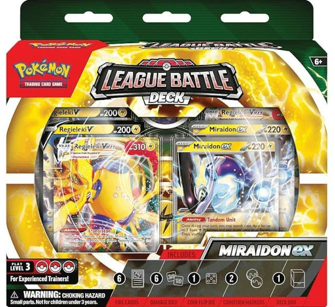 Pokemon Trading Card Game League Battle Deck Miraidon Ex (eng) (Cartas)