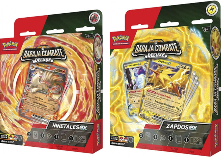 Pokemon Juego De Cartas Col. Baraja Combate Deluxe (zapdos Ex / Ninetales Ex) (esp) (Cartas)