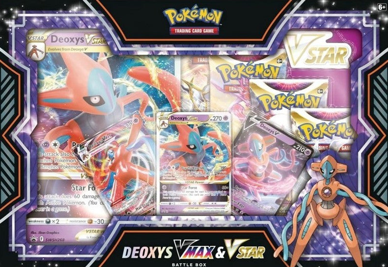 Pokemon Juego De Cartas Col. Combate Deoxys Vmax Y V-astro (esp) (Cartas)