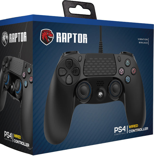 Raptor Wired Controller (ps4/pc) (PS4 Accesorio) Indeca