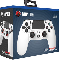 Raptor Wireless Controller White (blanco) (ps4/pc) (PS4 Mando) Indeca