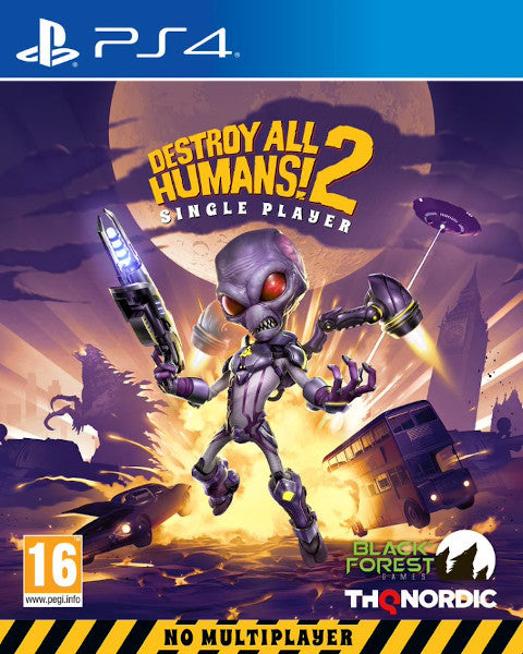 Destroy All Humans! 2 Single Player (PS4) Thq