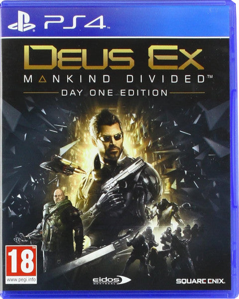 Deus Ex: Mankind Divided Day One Edition Sony Playstation 4 PS4